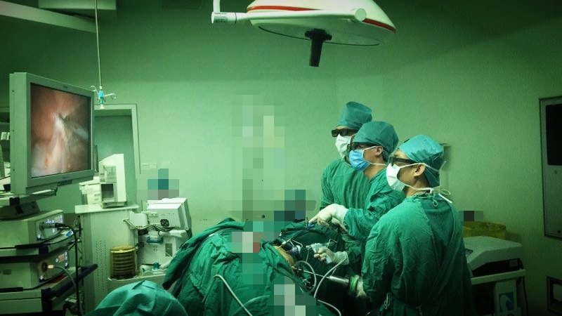 腹腔镜肾切除\/部分切除术(肿瘤性、无功能肾、