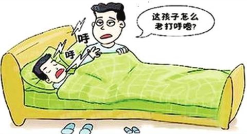 宝宝也会打呼噜之腺样体肥大篇