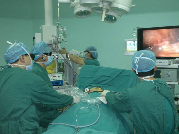 珠江医院腔镜乳腺癌微创手术率先进入"3d"时代