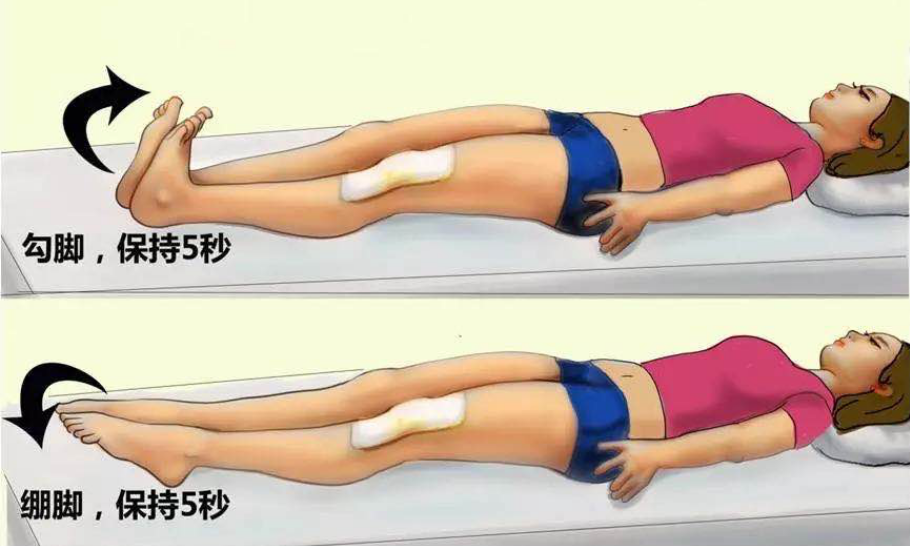 黄泽鑫 文章列表  (2)股四头肌等长练习:平卧在床上,下肢伸直平放床上