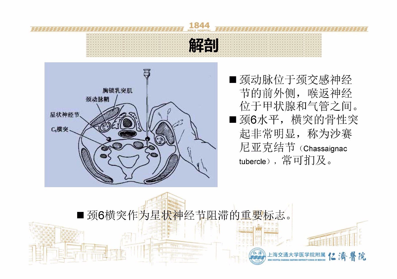 超声引导星状神经节阻滞 - 好大夫在线