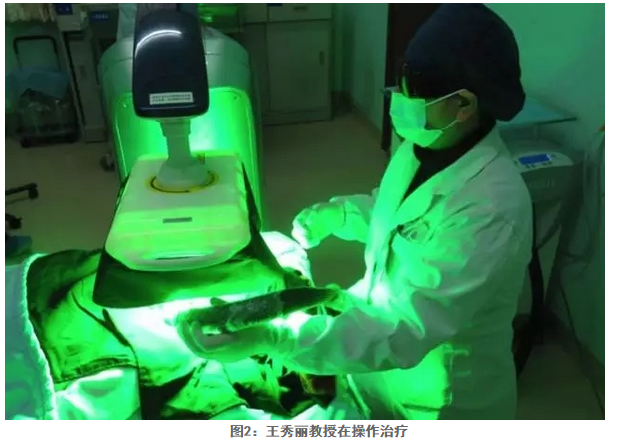 我院拉开上海市海姆波芬光动力治疗红胎记序