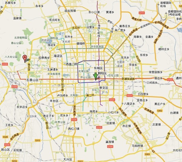 八大处整形医院在北京的哪个位置?