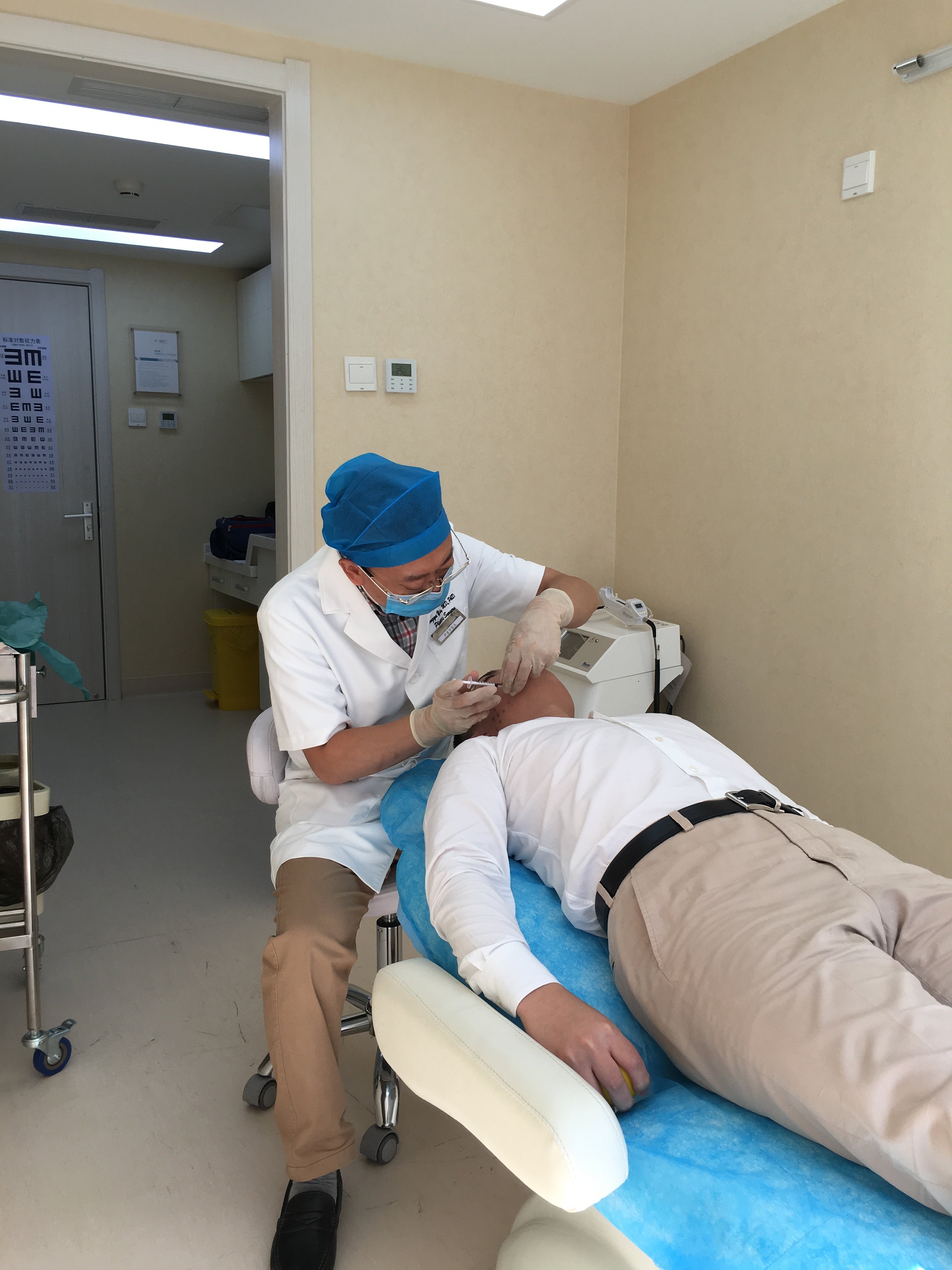 尹氏咬肌肉毒素注射案例分析 工作日志