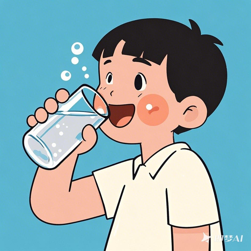 多喝水 人物卡通.jpeg