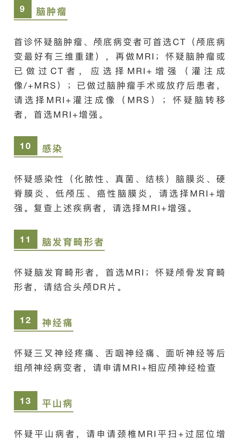 做ct还是磁共振 这里帮您整理好了 超声诊断