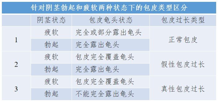 判断包皮过长必须科学谨慎区分阴茎疲软和勃起状态