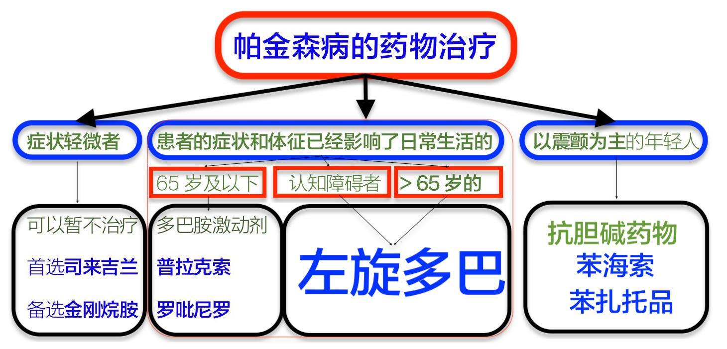 帕金森病的藥物治療路徑.jpg