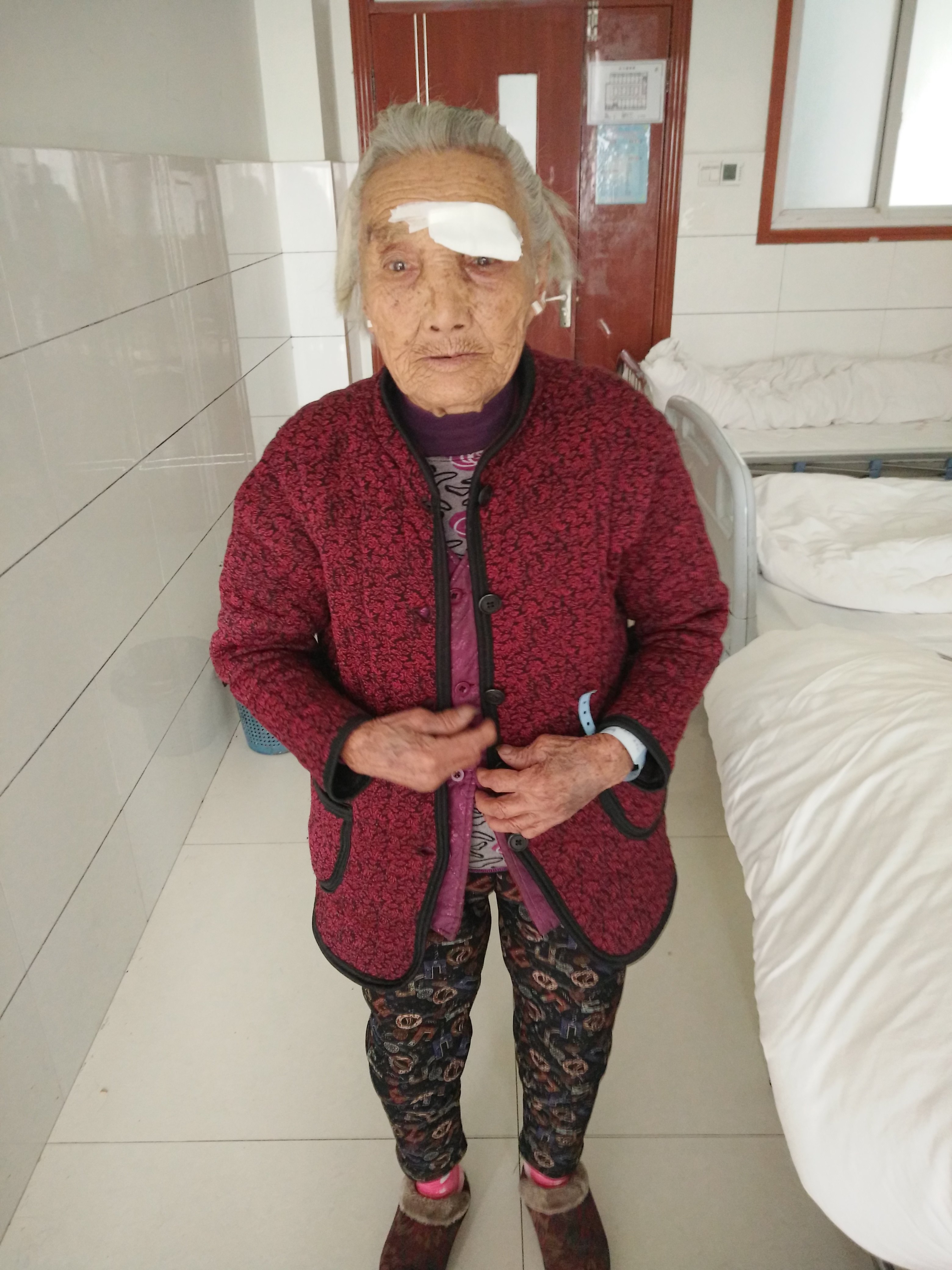 见证100岁的白内障患者重见光明. - 好大夫在线