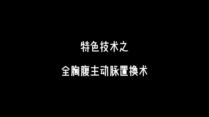 南京医科大学第二附属医院心血管中心特色技术之全胸腹主动脉置换术