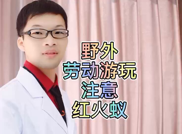 野外游玩注意红火蚁