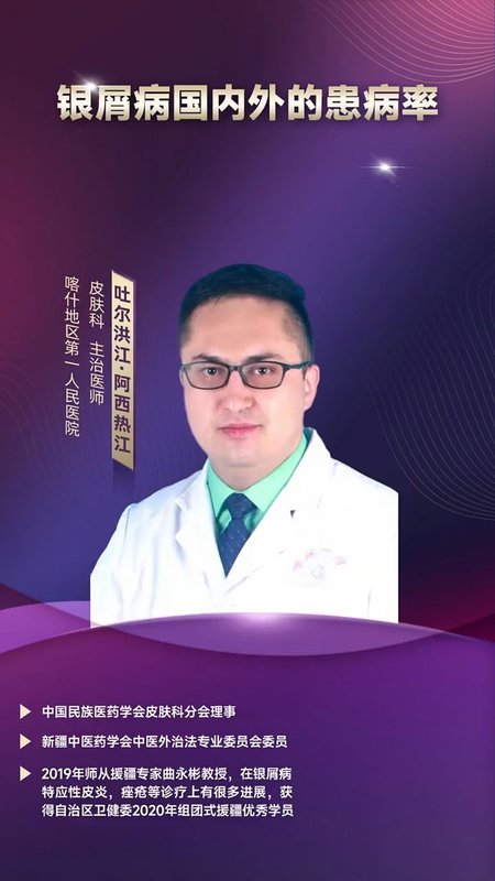 银屑病国内外的患病率